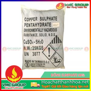ĐỒNG SUNFAT CUSO4 - ĐỒNG SUNPHATE 98% HCVMTH