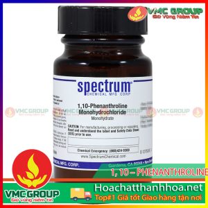 BÁN DUNG MÔI 1, 10 – PHENANTHROLINE - C12H8N2.H2O HCVMTH