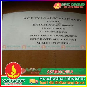 HÓA CHẤT ACETYL SALISILIC - ASPIRIN - C9H8O4 HCVMTH